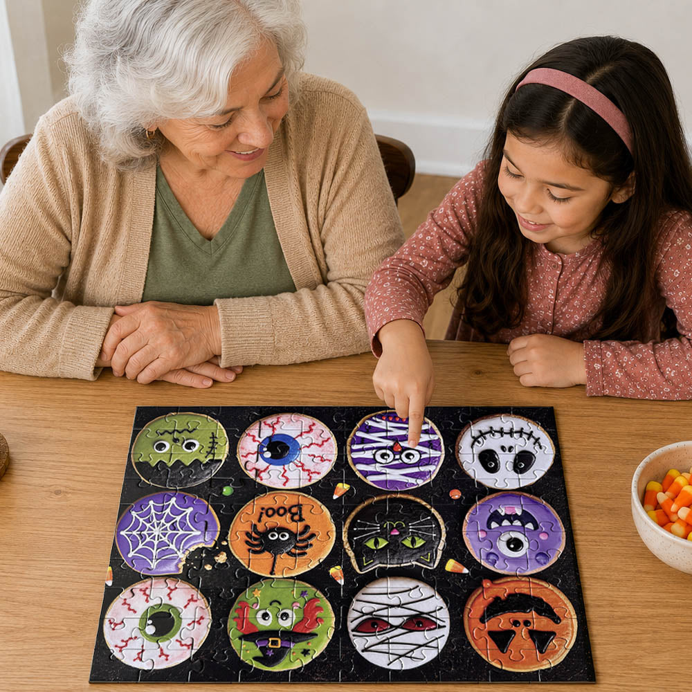 Halloween Puzzle 100 Pieces for Kids & Adults