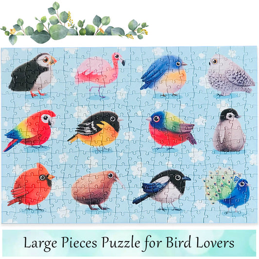 300 Piece Puzzle - Chubby Birds