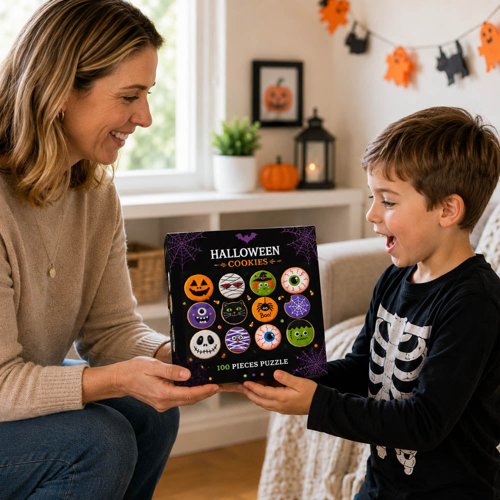 Halloween Puzzle 100 Pieces for Kids & Adults