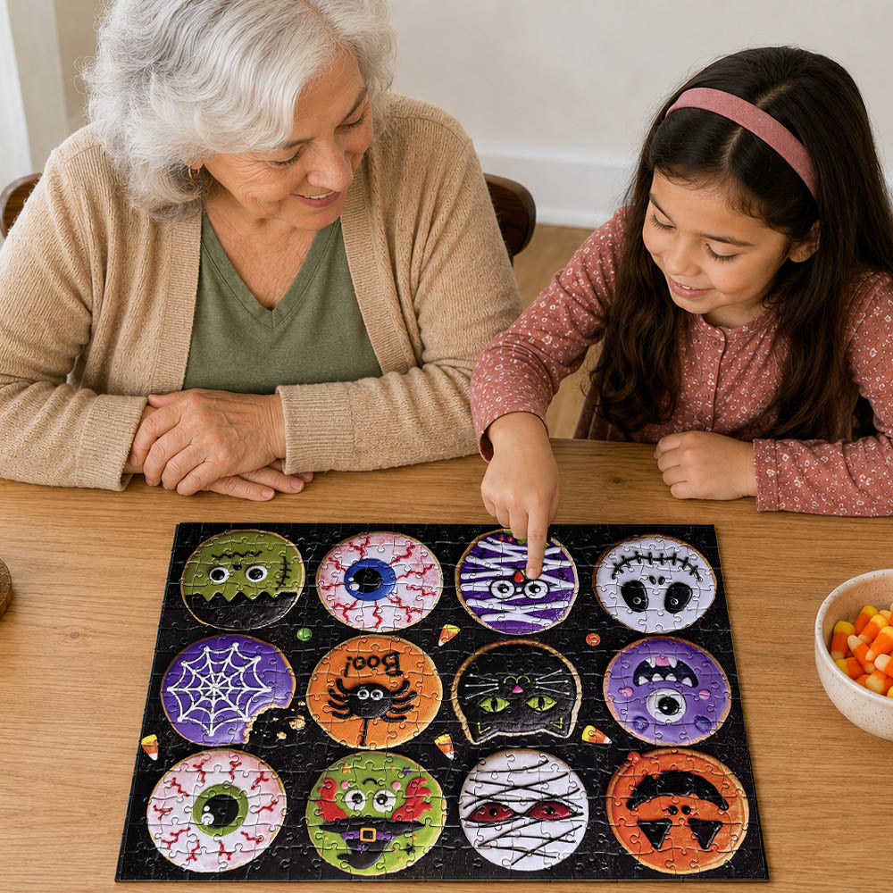 300 Piece Halloween Puzzle for Kids & Adults