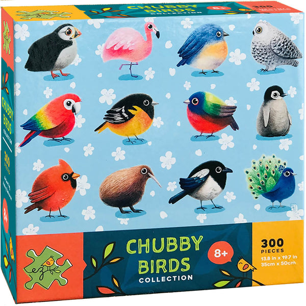 300 Piece Puzzle - Chubby Birds